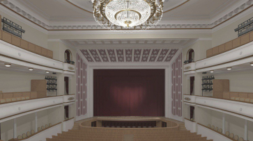 Воронежцам показали обновленные интерьеры помещений театра оперы и балета