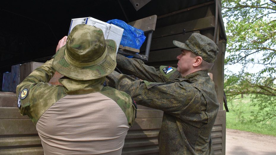 Гуманитарный груз на 900 тыс рублей доставили из Лисок в зону СВО