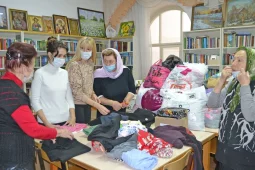 В Лисках открыли пункты приема гуманитарной помощи эвакуированным из Донбасса