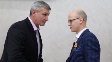 Жителю Воронежской области вручили медаль «Участнику специальной военной операции»