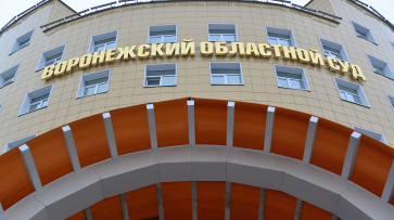 Открылась вакансия председателя Воронежского областного суда