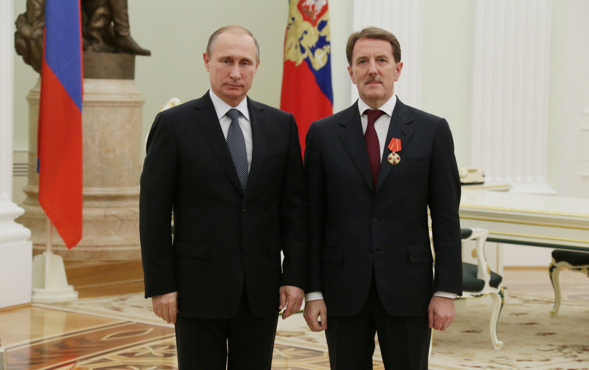 Алексей Гордеев и Путин