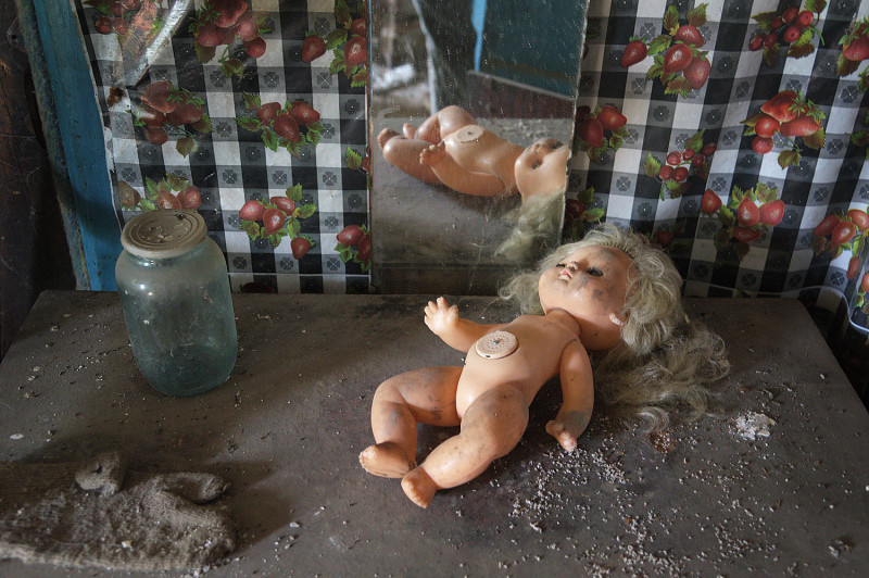 Воронежский поселок кукла брошенный дом