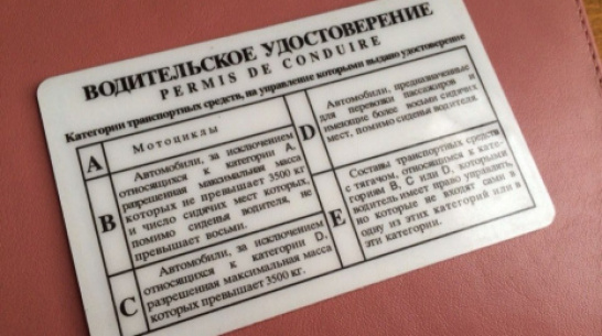 В Воронежской области автомобилист неделю ездил по поддельным правам из-за ушлой знакомой